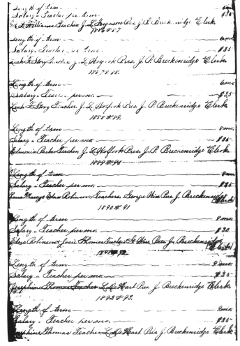 History of Ritenour School District - J.P. Breckenridge.